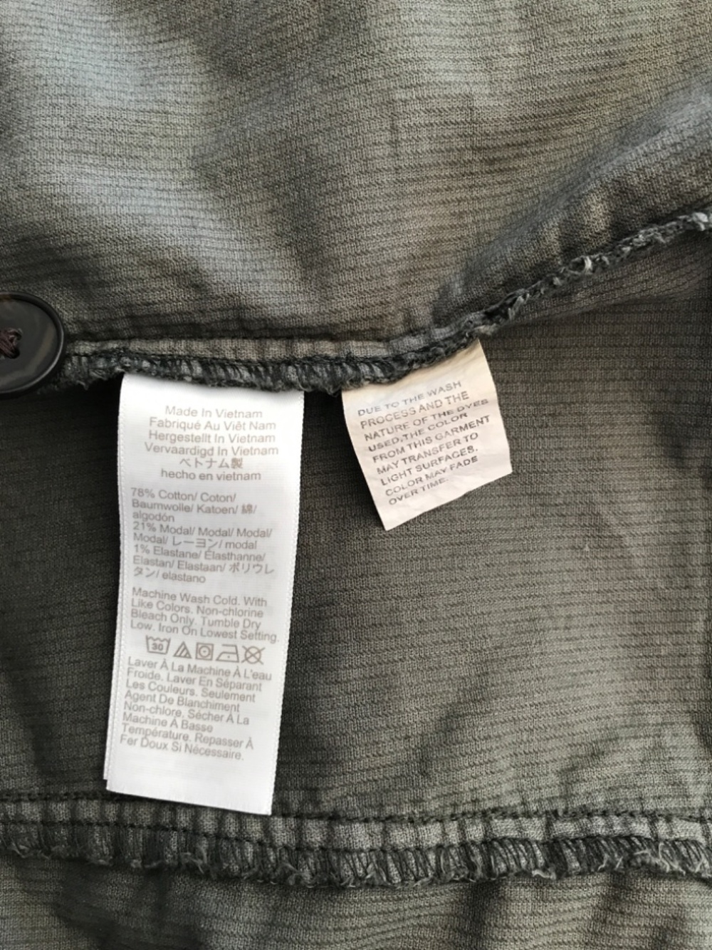 Green Corduroy Madewell Vest Size 2 - Picture 8 of 9